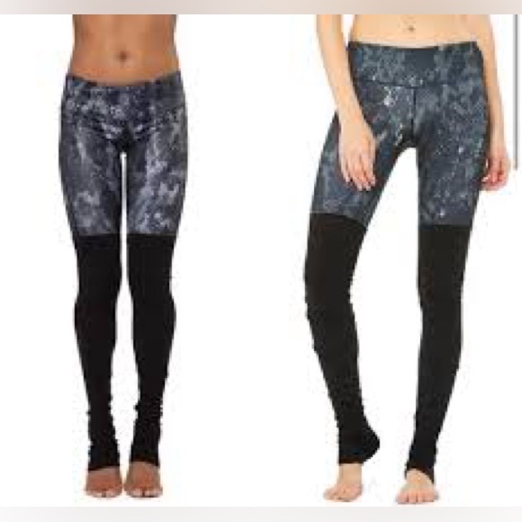 Alo Yoga Goddess Black Python Glossy Leggings🪻 - Picture 2 of 8